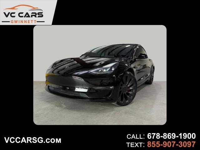 2022 Tesla Model 3 Performance Dual Motor All-Wheel Drive for sale in Duluth, GA