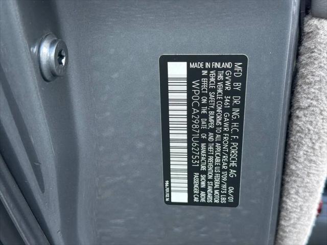 2001 Porsche Boxster Boxster