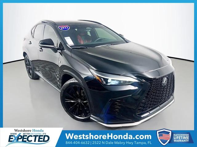 2022 Lexus NX 350 F SPORT Handling for sale in Tampa, FL