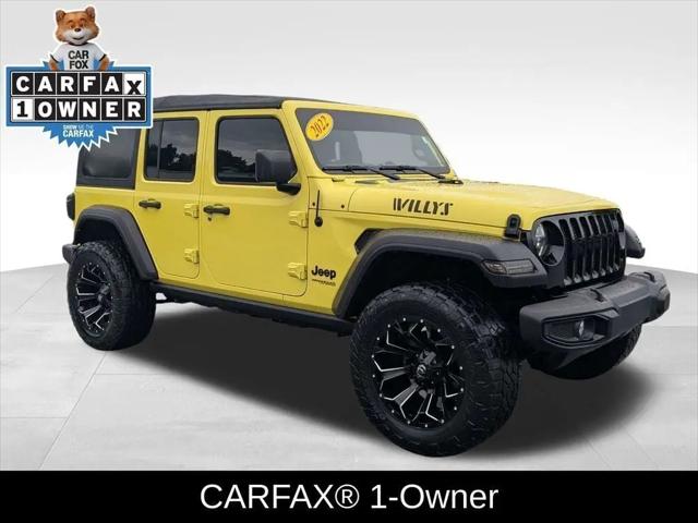 2022 Jeep Wrangler Unlimited Willys 4x4 for sale in Cornelius, NC
