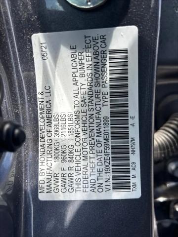 2021 Honda Insight EX