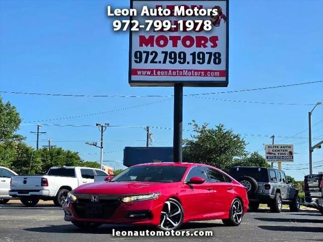 2018 Honda Accord Sport for sale in Garland, TX
