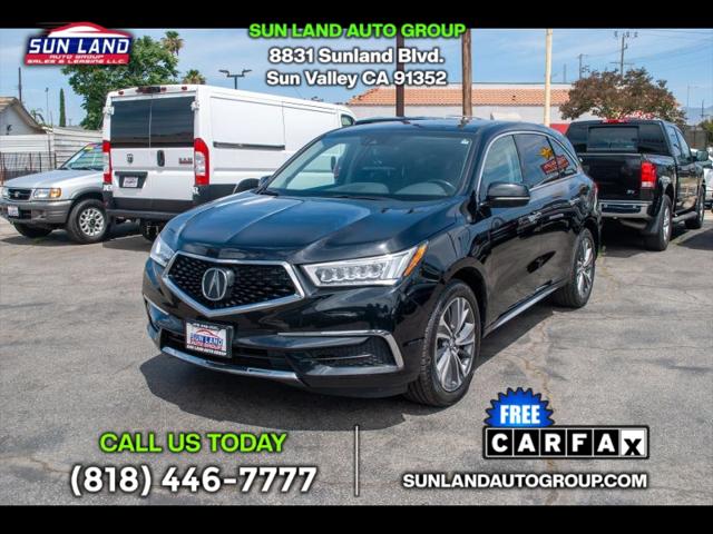 2019 Acura MDX Tech Pkg for sale in Sun Valley, CA
