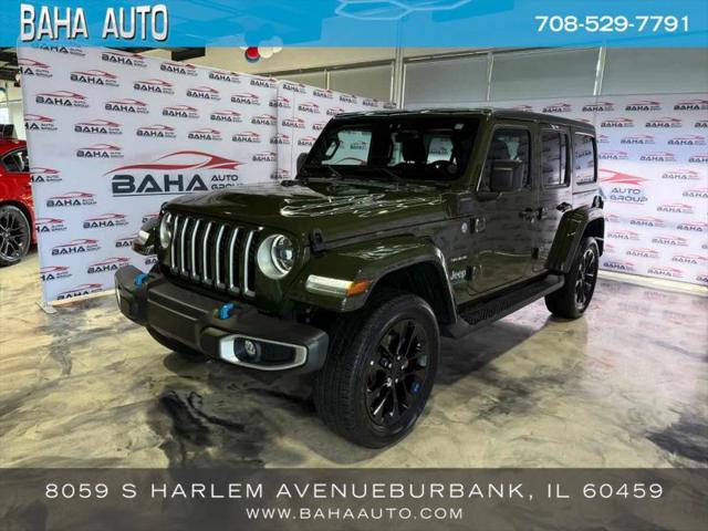2023 Jeep Wrangler 4xe Sahara 4x4 for sale in Burbank, IL
