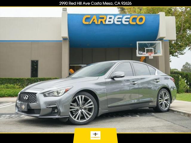 2021 INFINITI Q50 SENSORY AWD for sale in Costa Mesa, CA