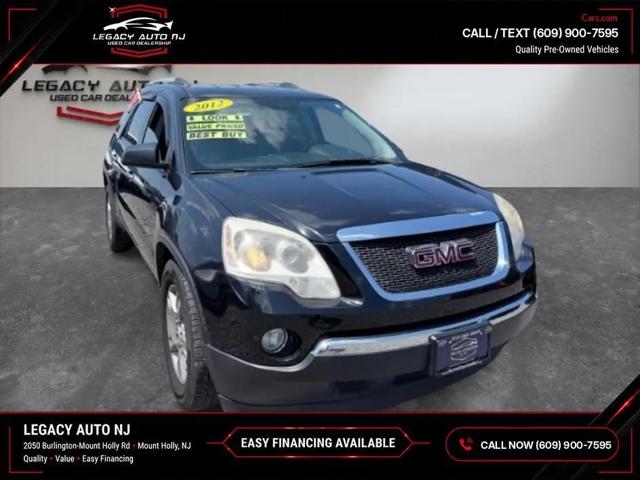 2012 GMC Acadia SLE for sale in Westampton Township, NJ