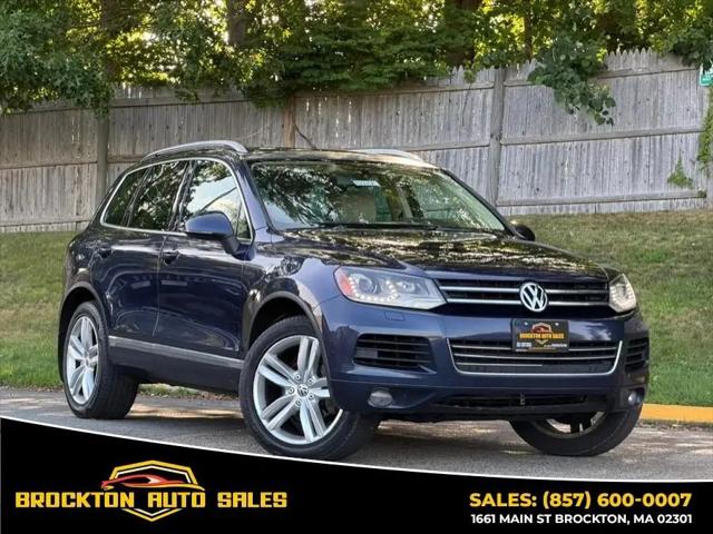 2012 Volkswagen Touareg VR6 Executive for sale in Brockton, MA