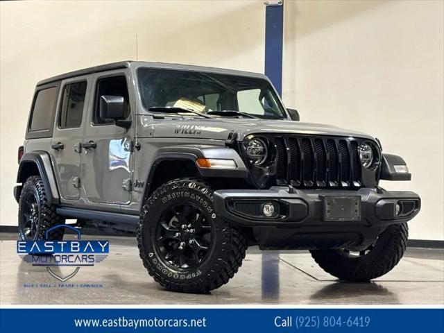 2022 Jeep Wrangler Unlimited Willys 4x4 for sale in Pleasanton, CA