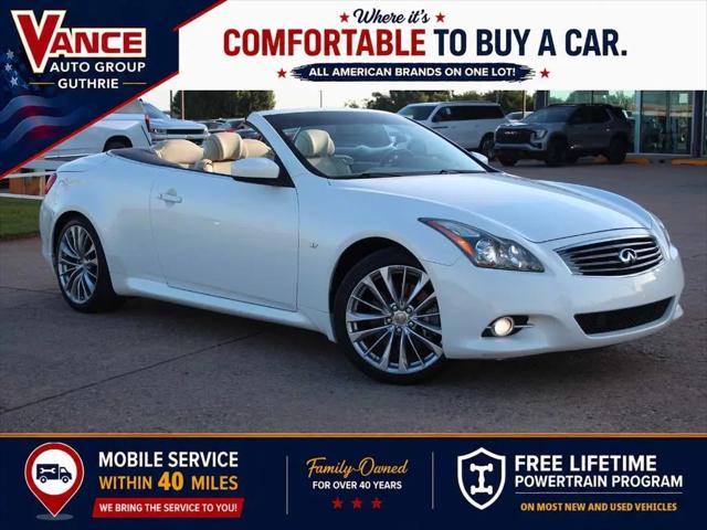2014 INFINITI Q60 Base for sale in Guthrie, OK