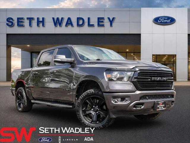 2020 Ram 1500 Lone Star Crew Cab 4x4 5'7" Box for sale in Ada, OK