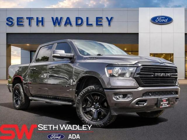 2020 Ram 1500 Lone Star Crew Cab 4x4 5'7" Box for sale in Ada, OK