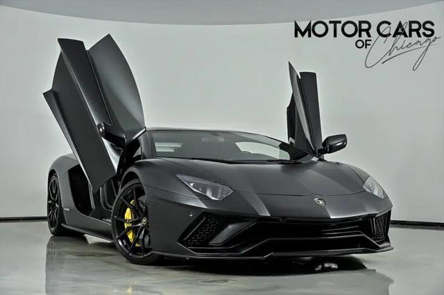 2018 Lamborghini Aventador LP 740-4 S-MATTE BLACK WRAP-FULL EXHAUST! for sale in Joliet, IL