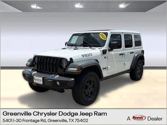 2023 Jeep Wrangler 4xe 4x4 for sale in Greenville, TX