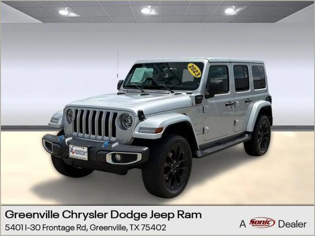 2023 Jeep Wrangler 4xe Sahara 4x4 for sale in Greenville, TX