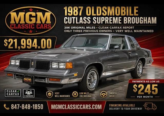 1987 Oldsmobile Cutlass Supreme Base for sale in Addison, IL