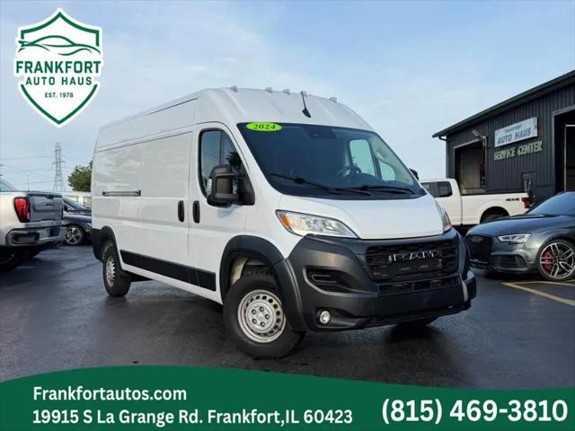 2024 Ram ProMaster 2500 Cargo Van Tradesman High Roof 159" WB w/Pass Seat for sale in Frankfort, IL