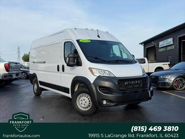 2024 Ram ProMaster 2500 Cargo Van Tradesman High Roof 159" WB w/Pass Seat for sale in Frankfort, IL
