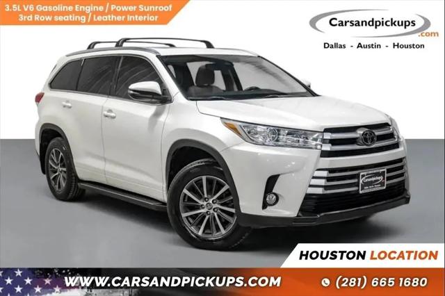2018 Toyota Highlander XLE for sale in Katy, TX