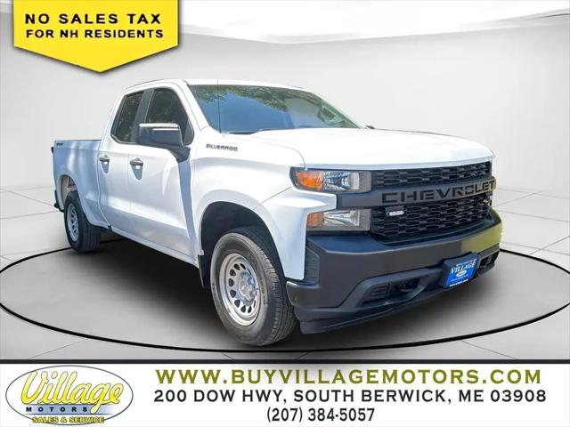 2021 Chevrolet Silverado 1500 4WD Double Cab Standard Bed WT for sale in South Berwick, ME