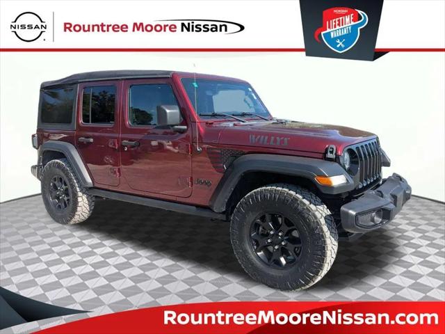 2021 Jeep Wrangler Willys 4x4 for sale in Lake City, FL