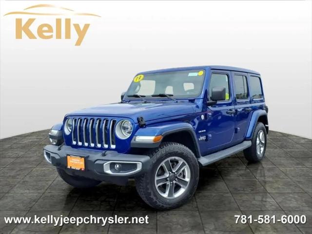 2019 Jeep Wrangler Unlimited Sahara 4x4 for sale in Lynnfield, MA
