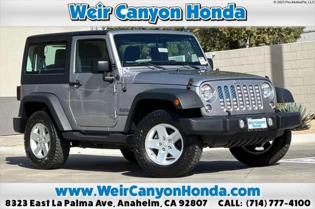 2018 Jeep Wrangler JK Sport S 4x4 for sale in Anaheim, CA