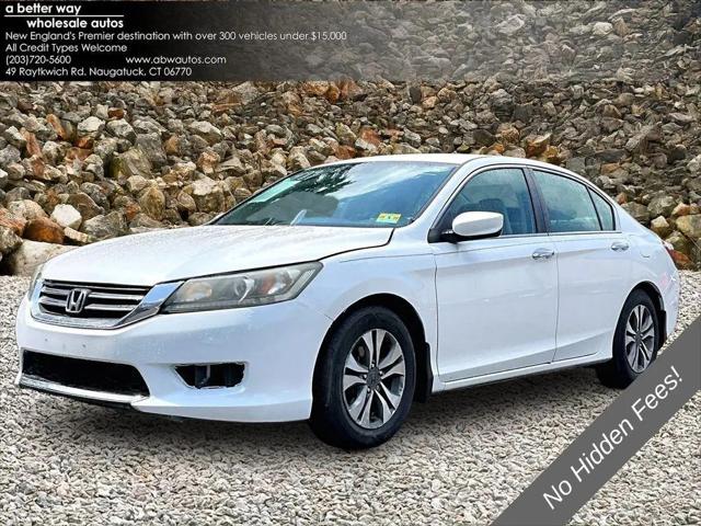 2013 Honda Accord LX for sale in Naugatuck, CT
