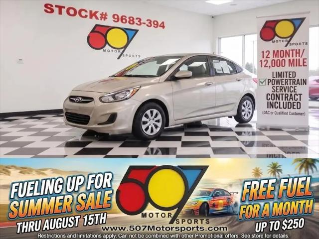 2016 Hyundai Accent SE for sale in Roy, WA
