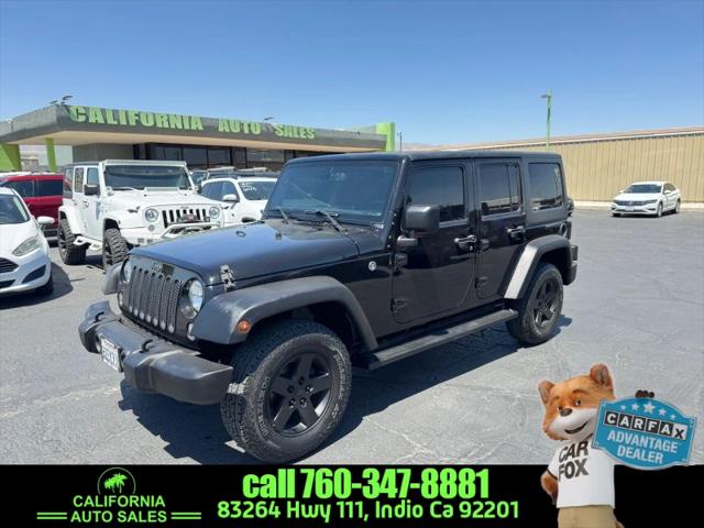 2016 Jeep Wrangler Unlimited Sport for sale in Indio, CA