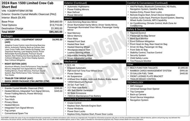2024 RAM 1500 Limited
