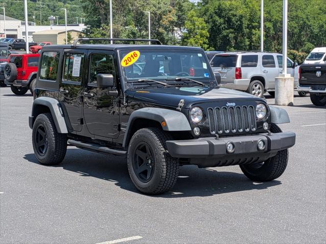 2016 Jeep Wrangler Unlimited Sport