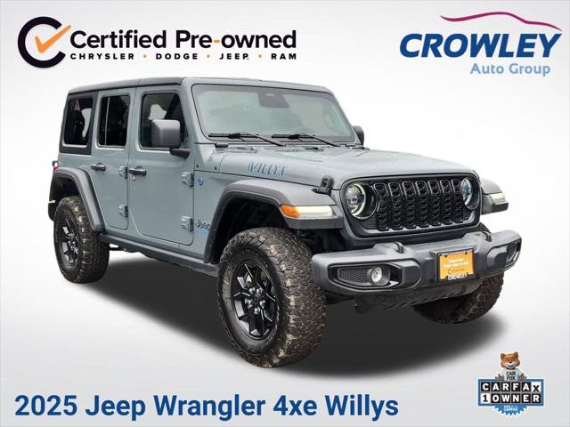 2025 Jeep Wrangler 4xe Willys 4xe for sale in Bristol, CT