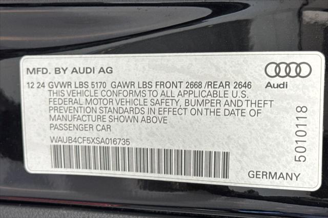 2025 Audi S5 Sportback Premium TFSI quattro Tiptronic
