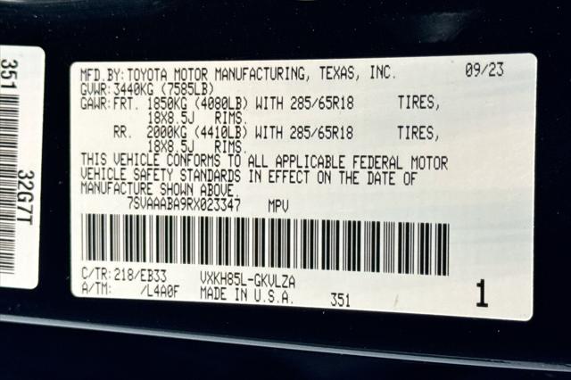 2024 Toyota Sequoia TRD Pro