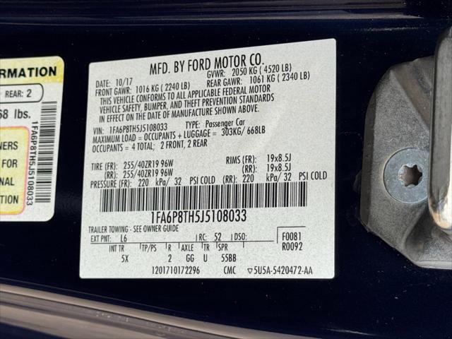 2018 Ford Mustang EcoBoost