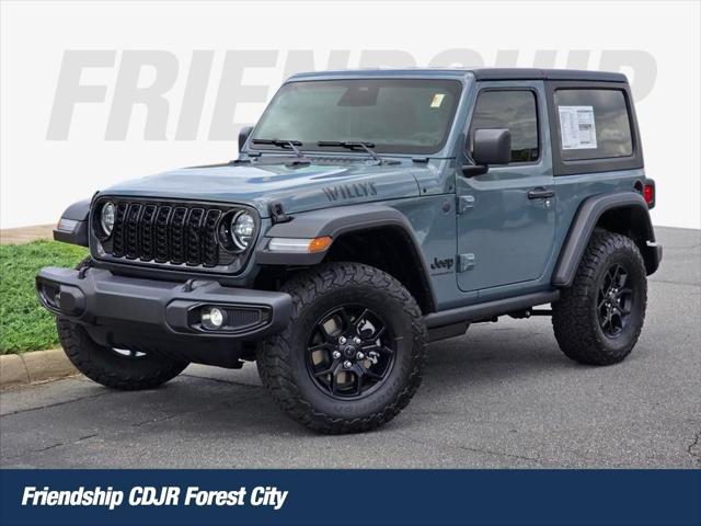 2026 Jeep Wrangler 2-Door Willys 4x4 for sale in Forest City, NC