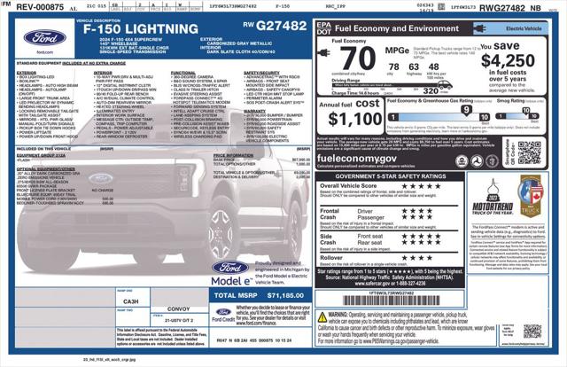 Used 2024 Ford F-150 Lightning Flash For Sale in Muscle Shoals, AL