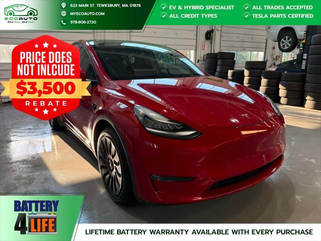 2021 Tesla Model Y Long Range Dual Motor All-Wheel Drive for sale in Tewksbury, MA