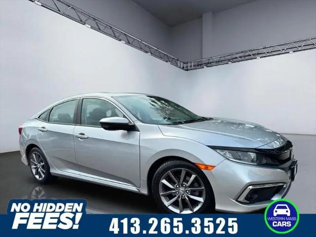 2019 Honda Civic EX for sale in Springfield, MA