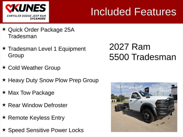 2027 RAM 5500 Chassis Cab Tradesman