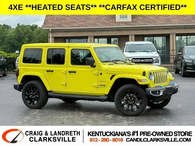 2023 Jeep Wrangler 4xe Sahara 4x4 for sale in Clarksville, IN