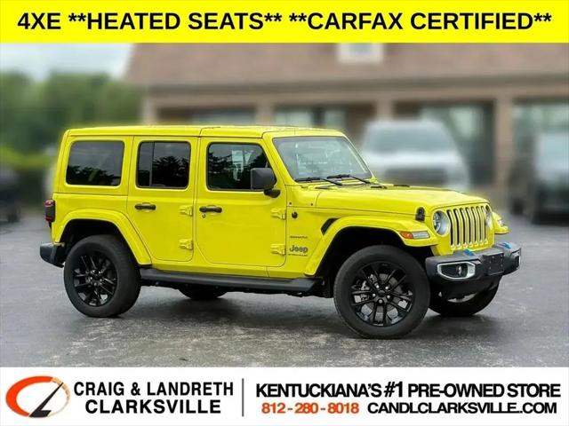 2023 Jeep Wrangler 4xe Sahara 4x4 for sale in Clarksville, IN