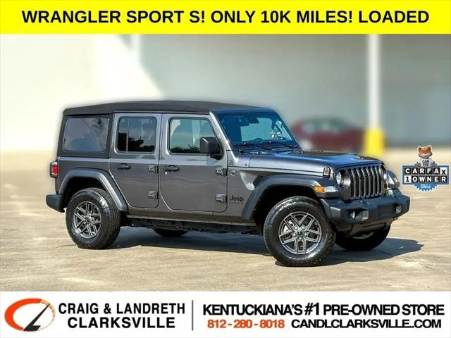 2024 Jeep Wrangler 4-Door Sport S 4x4 for sale in Clarksville, IN