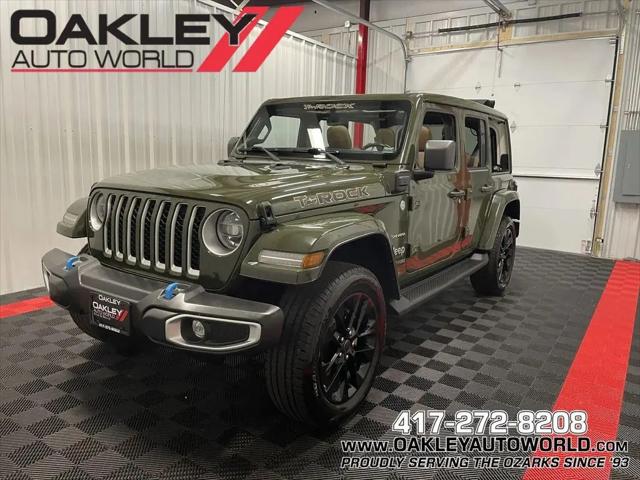 2022 Jeep Wrangler 4xe Unlimited Sahara 4x4 for sale in Branson West, MO