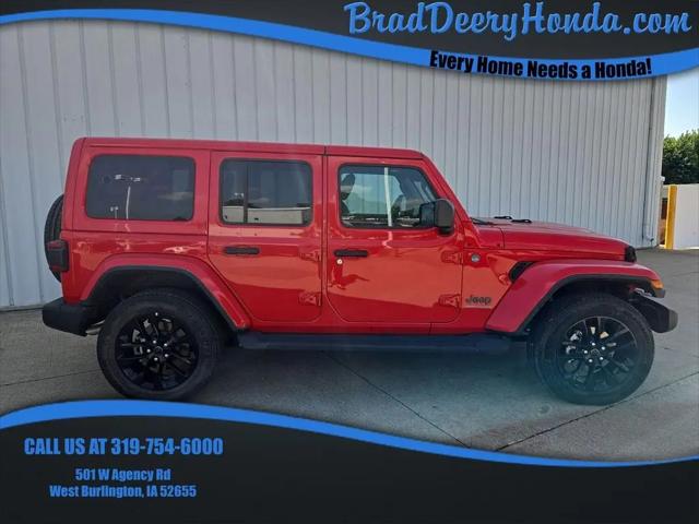 2025 Jeep Wrangler 4xe Sahara 4xe for sale in West Burlington, IA