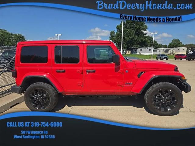 2025 Jeep Wrangler 4xe Sahara 4xe for sale in West Burlington, IA
