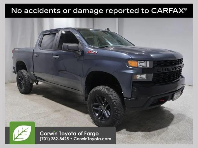 2021 Chevrolet Silverado 1500 4WD Crew Cab Short Bed Custom Trail Boss for sale in Fargo, ND