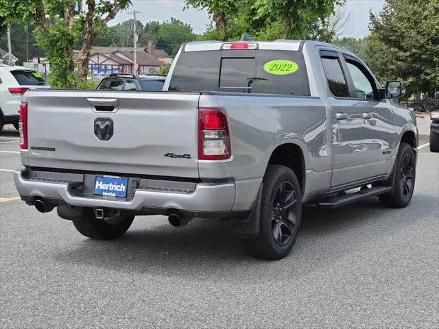 2022 RAM 1500 Big Horn Quad Cab 4x4 64 Box 2022 RAM 1500 Big Horn Quad Cab 4x4 64 Box