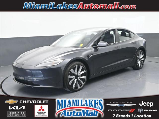 2025 Tesla Model 3 Long Range Rear-Wheel Drive for sale in Miami Lakes, FL