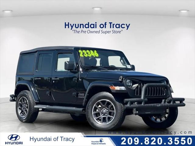 2021 Jeep Wrangler 80th Anniversary 4x4 for sale in Tracy, CA